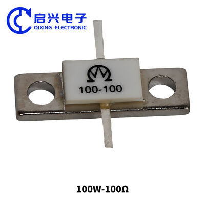 Qualidade Resistor RF de Alta Potência RIG 100 Watts 100 Ohms Resistor com Flange fábrica