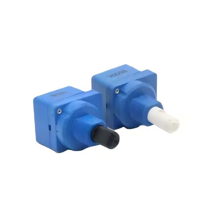 Qualidade Potenciômetro de controle duplo dimmer série WH116AK B500K 5 pinos com interruptor rotativo alça de meio eixo fábrica