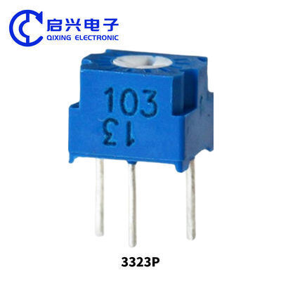 Qualidade Resistor Ajustável Amarelo RM063 WH06-1C Vertical WH06-2C Potenciômetro Horizontal 1K 5K 20K 100K fábrica