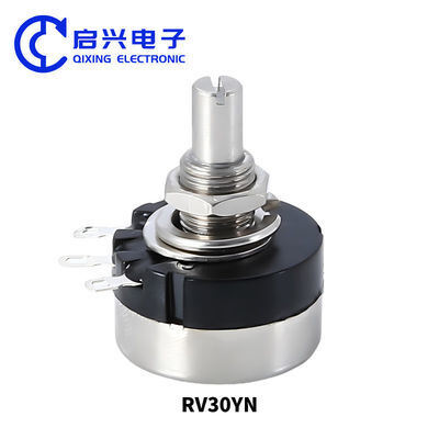 Qualidade RV24YN20S Filme de carbono ajustável Potenciômetro de giro único Resistor rotativo variável fábrica