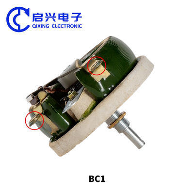 Qualidade Disco cerâmico reostato 50W resistor variável 1 Ohm a 10K Ohm ± 5% tolerância fábrica