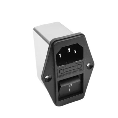 DBI5 1A 3A 6A 10A filtro de potência Com fusível Tipo de tomada IEC com interruptor de segurança Filtro EMI