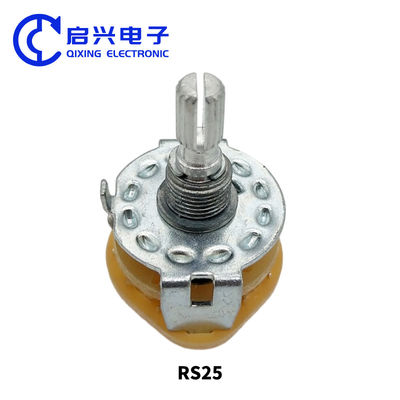 Equipamento de comutação de banda RS25 com potência nominal de AC 125V 0.3A/AC 250V 06A