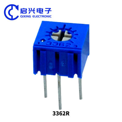 Potenciômetros de trituração de vidro de vidro de metal resistor ajustável de giro único 3323P