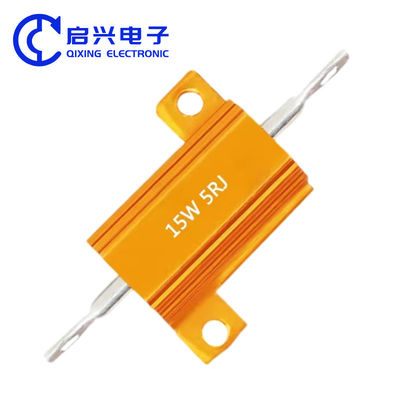 RX24 15W 5rj Wirewound Resistor Força Freno Carga Alumínio Shell Resistor