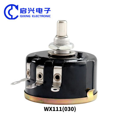 WX111 WX030 Potenciômetro de ferida de fio de giro único 3W Resistente ajustável