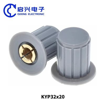 BONENS 4mm 6.35mm 6.4mm Potenciômetro Botão Amplificador Botões KYP25-18-6J KYP16-16 KYP32-20-6