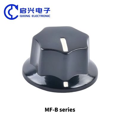 Mf-B01 Mf-B02 Mf-B03 Botão hexagonal de baquelita Furo interno 6 mm