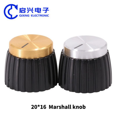 20X16 Marshall 6mm Spline Potentiometer Botão 500VAC Ajuste do interruptor