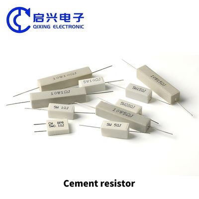 Resistores cerâmicos de cimento 1W 2W 3W 5W 7W 10W 15W 20W 30W 50W 100W