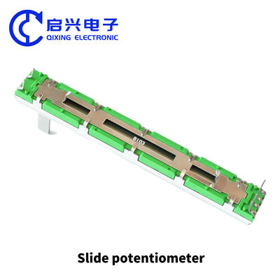 Potenciômetro fornecedor 10k 50k 100k com 30mm 45mm 60mm viagem de deslizamento linear fader potenciômetro