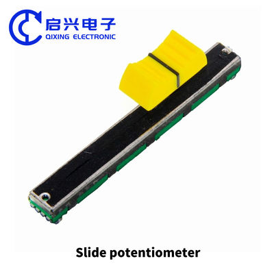 B103 Fader de misturador de 75 mm B10K Circuitos integrados de potenciômetro deslizante de canal duplo
