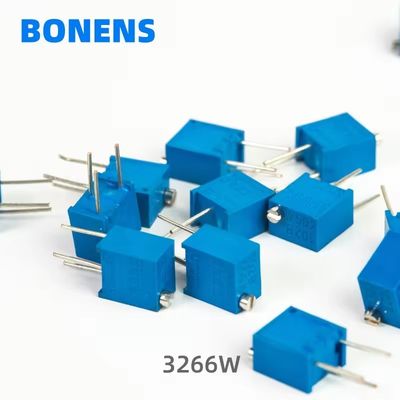 3266W Potenciômetro de corte de precisão de vidro vidrado metálico 1k 2k 5k 10k 20k 50k 100k Resistores variáveis