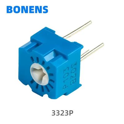3323P Single Turn Metal Glass Glaze Trimmer Potentiometer 5k Resistência ajustável de precisão