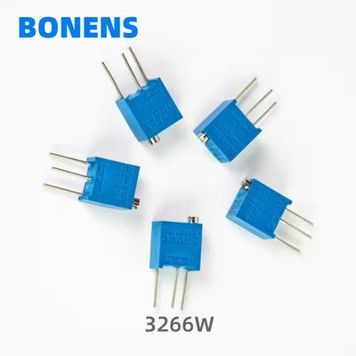 3266W 1k Ohm vidro metálico vidrado de precisão Multiturn Trim Potentiometer 3266 resistor variável