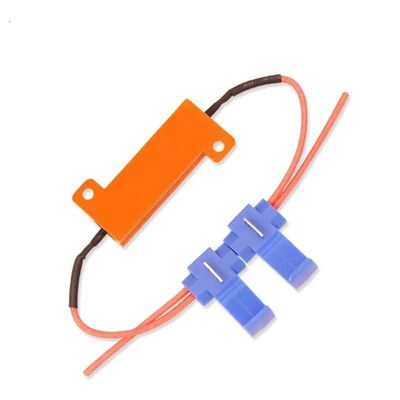 50W 6rj resistor de carga de carro LED RXG24 Gold Alumínio Shell Resistors