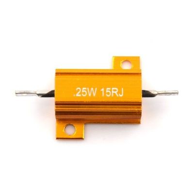 RX24 25W 50W 100W 200W 10ohm Funda de alumínio Resistores de precisão Wirewound