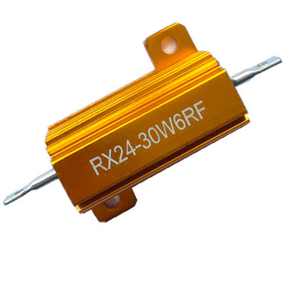 RX24 30W Ouro Alumínio Casado Wirewound resistor de energia resistor de potência resistor de frenagem dinâmica