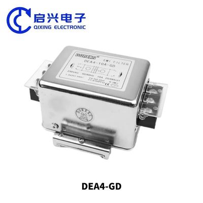 DEA4-GD Instalação ferroviária de alto desempenho 3A 6A 10A 20A 230V Filtro EMI AC de fase única
