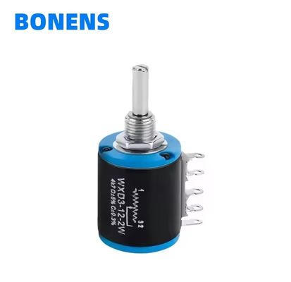 wxd3-12 470R 2.2K 3.3K 4.7K ohm 1W Potenciômetro de enrolamento de fio de precisão multi-torno