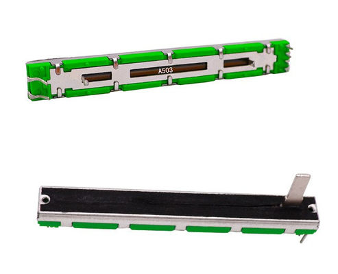 Fader de mistura de 75 mm B10K potencialómetro deslizante duplo estereométrico B103