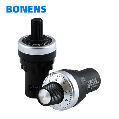 BONENS 22mm inversor regulação de velocidade LA42DWQ-22 1K 2K 5K 10K Potenciômetro conversor de frequência governador de precisão