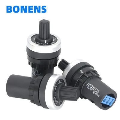 BONENS 22mm inversor regulação de velocidade LA42DWQ-22 1K 2K 5K 10K Potenciômetro conversor de frequência governador de precisão