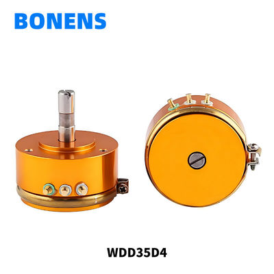 WDD35D4 1K/2K/5K/10K Potenciômetro de plástico condutor 19mm Sensor de ângulo de eixo curto Deslocamento WDD35D-4 Linear 0,1%
