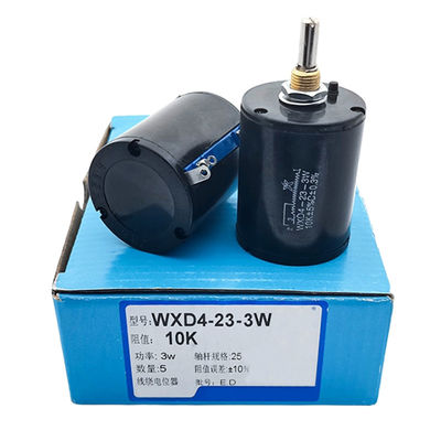 BONENS WXD4-23-3W Potenciômetro de enrolamento de várias voltas 1K 2K2 3K3 4K7 5K6 10K 15K 22K 47K