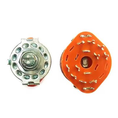 Selector de interruptor rotativo de grau industrial Resistir à tensão 500V AC 1 MIN Para ambientes de estresse