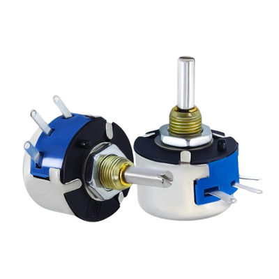 WX14-12 3W Potenciômetro de ferida de fio de giro único sem bloqueio 470 Ohms 1K 2K2 4K7 10K