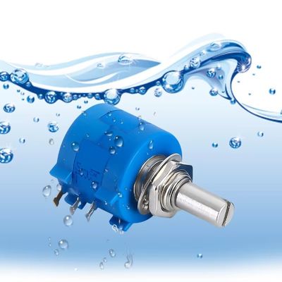 BONENS IP67 Impermeável 10 Viração Precision Multi-Viração Potenciômetro Wirewound rotativo com botão