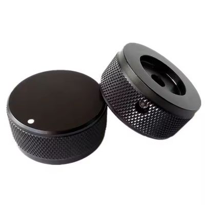 Botão de potenciômetro de alumínio sólido botão de controlo de volume