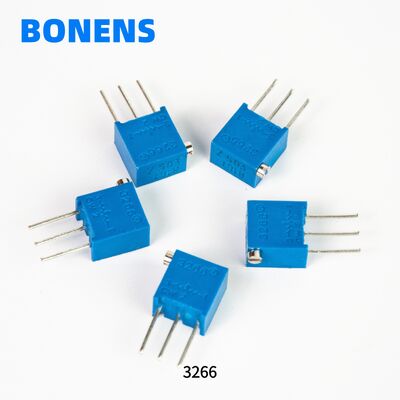 3266P Vidro Metálico Esmaltado Potenciômetro Multiturn de Precisão 10K Resistente Ajustável