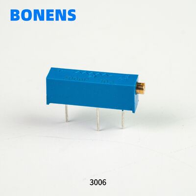 Vidro Metálico Potenciômetros Trimmer 7mm 10k 3006P Multi Turn Ajustável Precisão