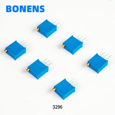 Potenciômetro Trimmer Multivoltas Série 3296 0.5W Resistor Ajustável com Faixa de 10Ω~5MΩ