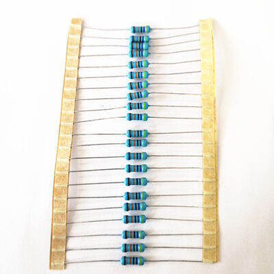 Resistor de Filme Metálico 1/4W com Tolerância de 1% e Montagem em Superfície para Aplicações de Precisão