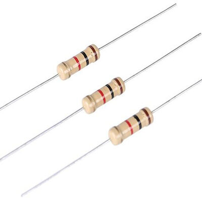 Resistor de filme de carbono de 47 ohms e 1/2W com tecnologia de montagem em superfície para aplicações de precisão