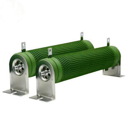 500W 8 Ohm resistor de travagem com enrolamento de tubulação de porcelana para aplicações de alta potência