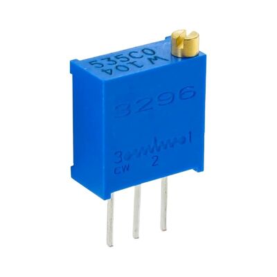 BONENS 3296W Potenciômetro multi-torno com gama de 10Ω~5MΩ, Tecnologia Cermet, tolerância ±10%