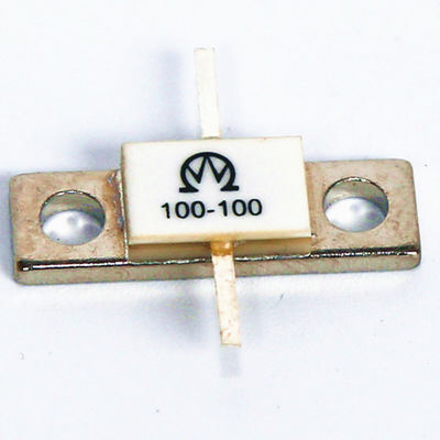 1000W 0.1 Ohm Ceramic Composition High Power RF Flange Resistor