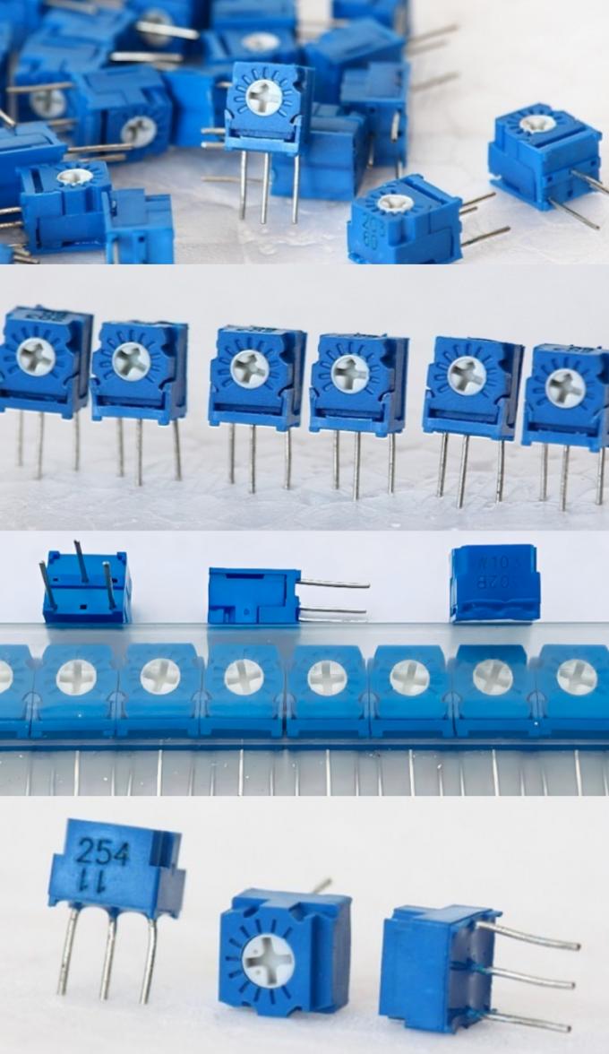 3323 Série Potenciômetro de trituração de vidro de vidro metálico de giro único 3323s 0