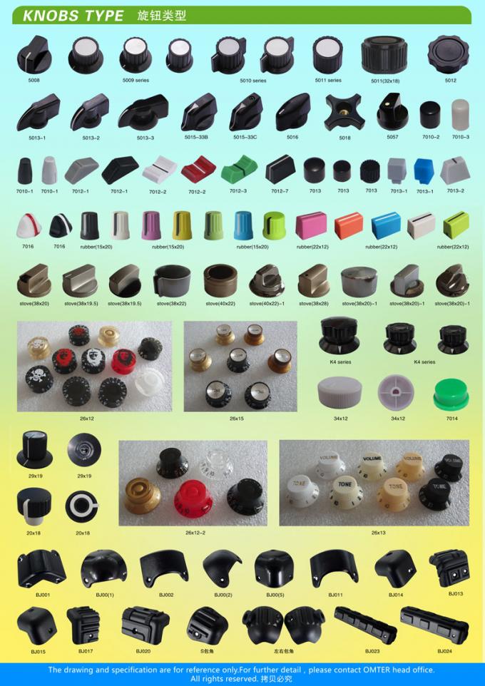 AG1 D eixo 15X16mm bot&otilde;es de potenci&ocirc;metro de pl&aacute;stico V&aacute;rios tipos Acess&oacute;rios eletr&ocirc;nicos 10