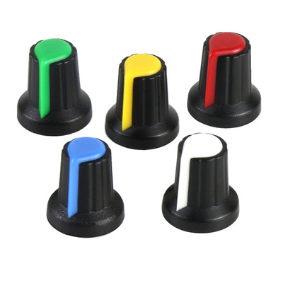 AG1 D eixo 15X16mm bot&otilde;es de potenci&ocirc;metro de pl&aacute;stico V&aacute;rios tipos Acess&oacute;rios eletr&ocirc;nicos 20