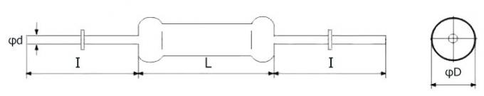 RX21 Tinta verde de alta precisão Cimento de potência fixa Resistência de enrolamento de fio 0,5W 1W 2W 3W 4W 5W 6W 8W 10W 12W 3