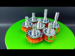 2pcs RS25 Rotary Selector Switch 1 Pole 11 Posição 500V AC 1 MIN