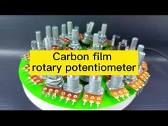 Potenciômetro rotativo de ângulo reto, com ângulo retângulo, WH148 Potenciômetro linear B500K
