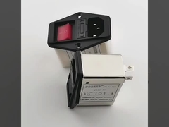 Filtro EMI DBI5-S com fusível duplo e interruptor Filtro de energia de tomada IEC