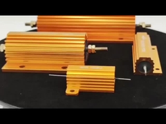 Resistência de concha de alumínio de ouro RX24 5W 10W 25W 50W 100W 200W