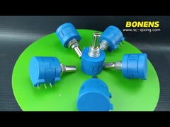 Os ossos wxd3590 10 voltas 5k 10k 20k 50k 100k Potenciômetro de retorno de mola